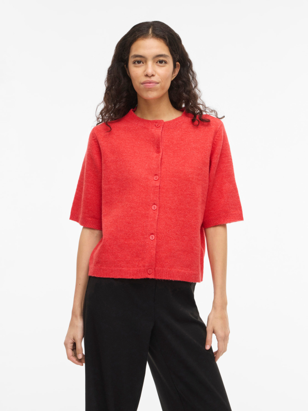 VILIGA 2/4 O-NECK KNIT CARDIGAN - NOOS - Image 4