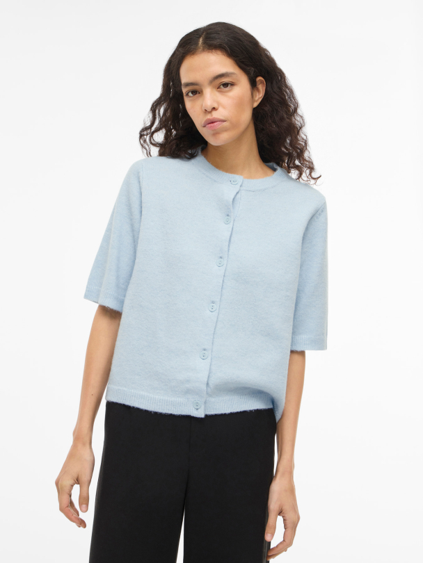 VILIGA 2/4 O-NECK KNIT CARDIGAN - NOOS - Image 2