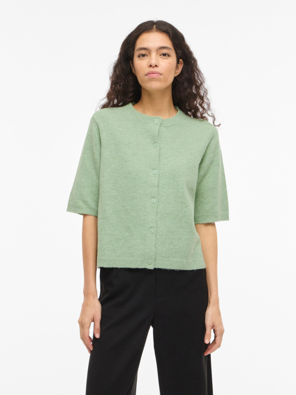 VILIGA 2/4 O-NECK KNIT CARDIGAN - NOOS - Image 5