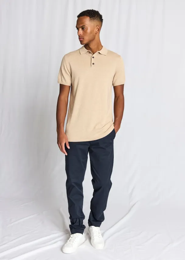 BS Baldo poloskjorte, beige - Image 2