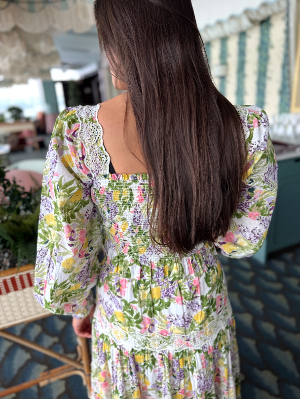 Cotton Slub Top - Summer Lilacs - Image 6