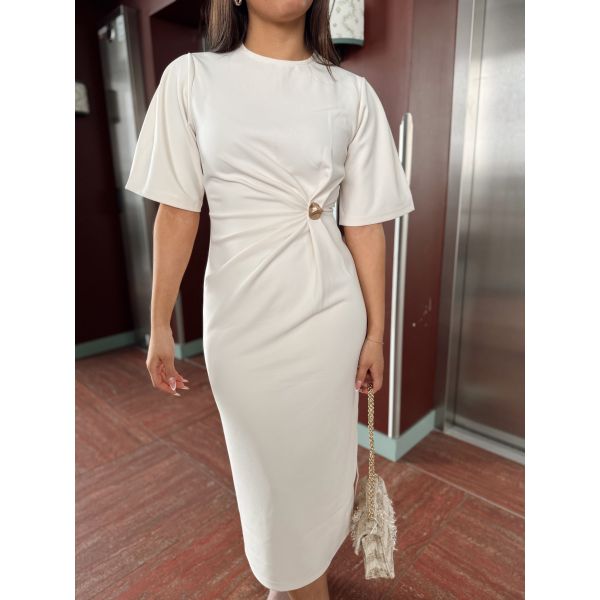 Liana Dress - Soft Beige 