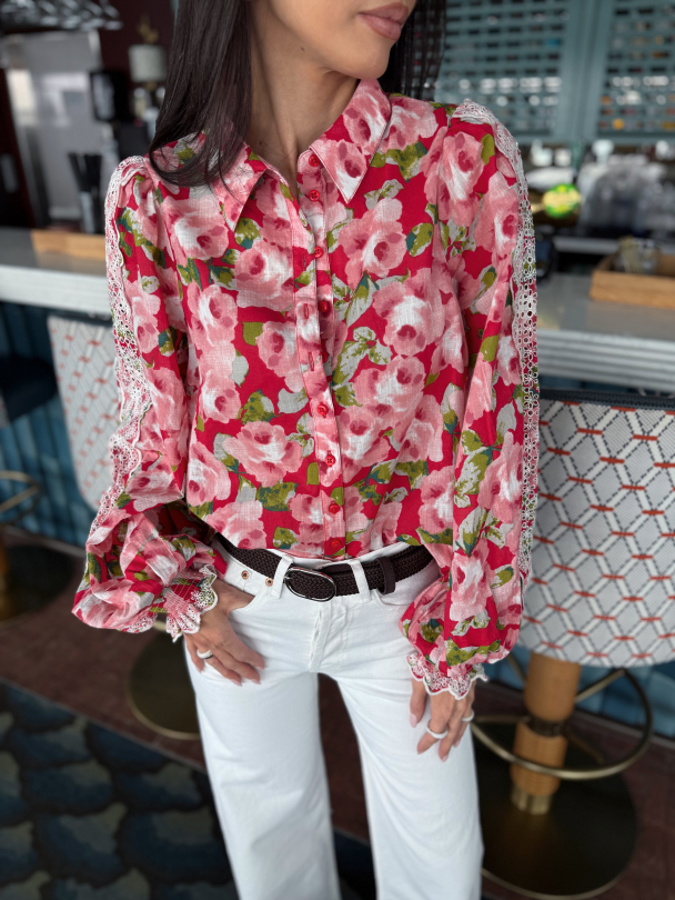 Cotton Slub Shirt - Romance   - Image 1
