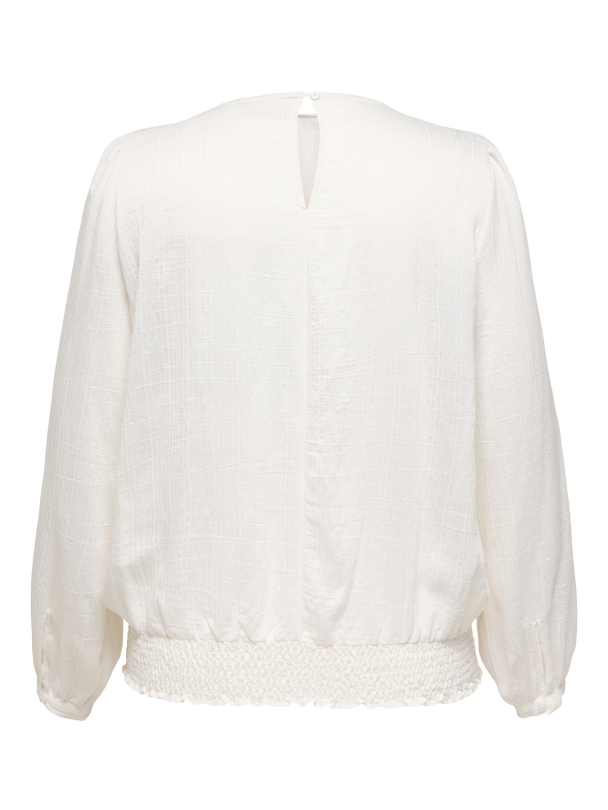 CARTILO L/S O-NECK TOP WVN - Image 2