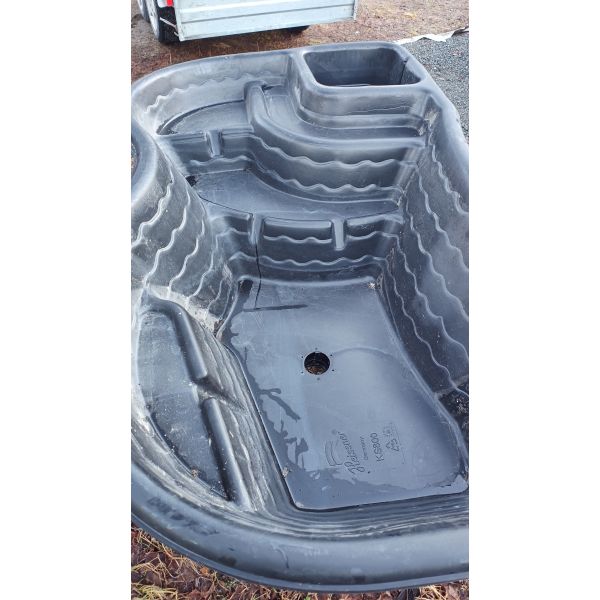 Ferdig st&oslash;pt hagedam 800L