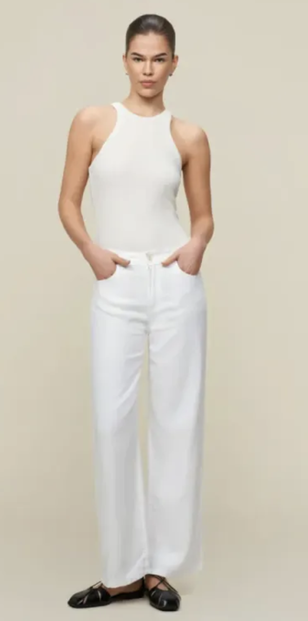 Culotte  linen - White  - Image 3