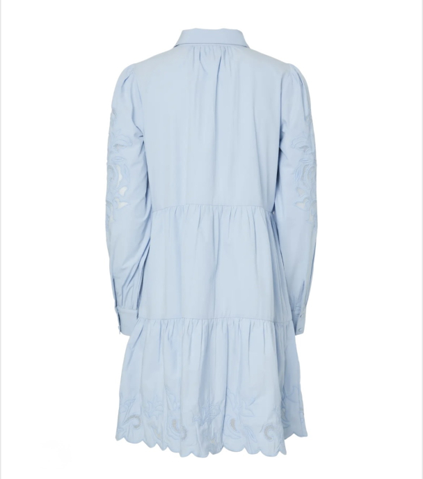 Zimia Shirt Dress- Skyway - Image 3