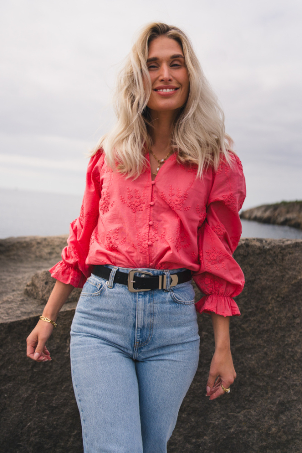 Camilla Shirt - Tea Rose - Image 2
