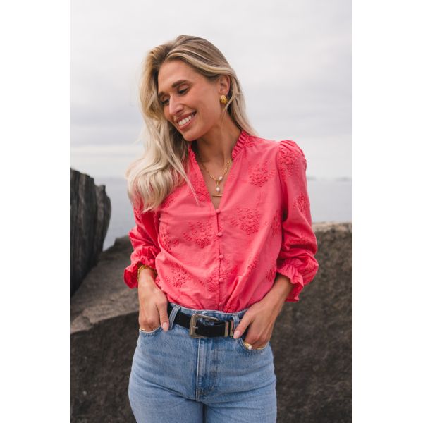 Camilla Shirt - Tea Rose