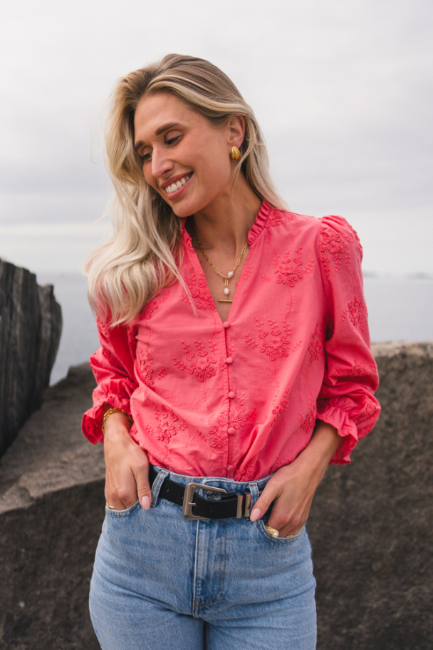 Camilla Shirt - Tea Rose - Image 1