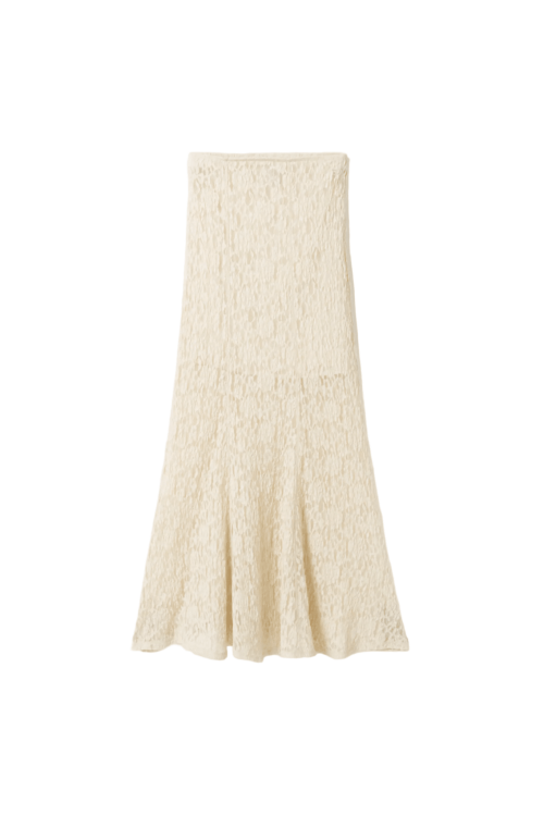 Akasha Lace shirt - ivory 