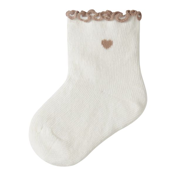 Fiducia babysikker, Coconut Milk / Oxford Tan - Lil' Atelier