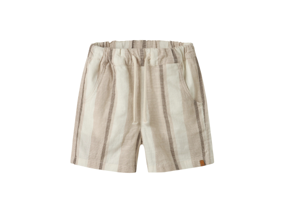 Fibert Loose Shorts, Coconut Milk - Lil' Atelier