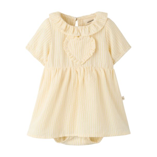 Folly Body Dress, Coconut Milk / Sahara Sun - Lil' Atelier