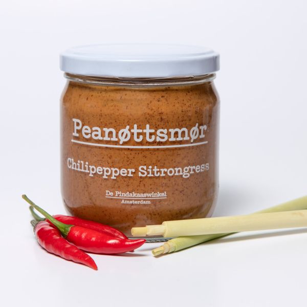 Peanøttsmør Chilipepper Sitrongress
