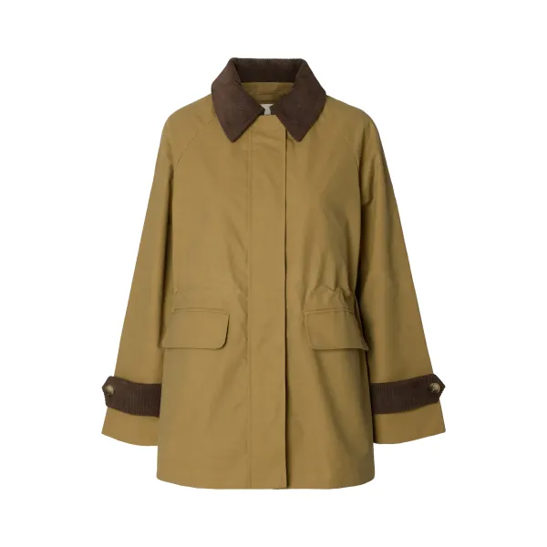 Wilma Waxed Clair Jacket