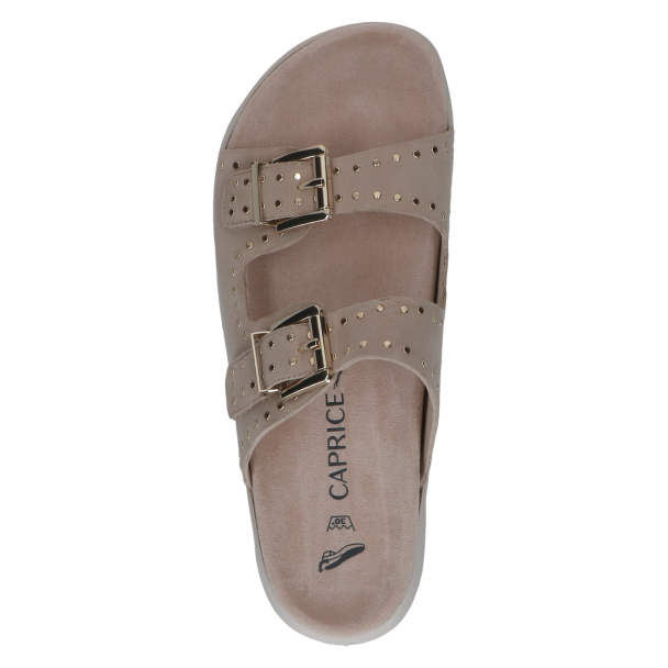 Slippers 27201 Beige Suede - Image 3