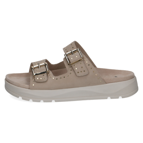 Slippers 27201 Beige Suede - Image 5