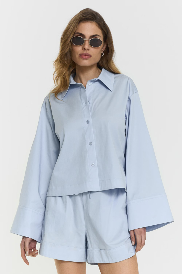 Fiola Shirt - Pale Blue  - Image 3