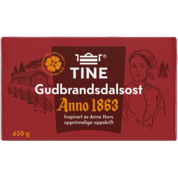 TINE® Anno 1863 Gudbrandsdalsost 450 g