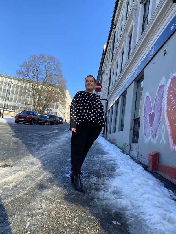 PLUslavie Wideshort-sweat Prikker 2105 - Image 4