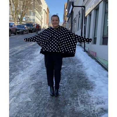 PLUslavie Wideshort-sweat Prikker 2105