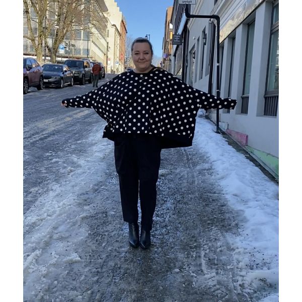 PLUslavie Wideshort-sweat Prikker 2105