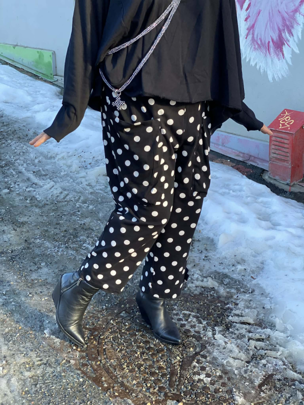 PLUslavie Relax Pant Prikker 10006 - Image 1