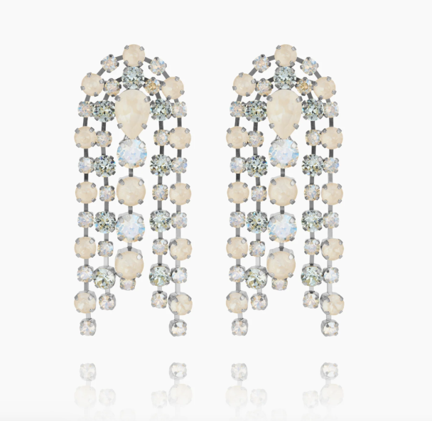 Cirelle Earrings Rhodium - Azore Combo 
