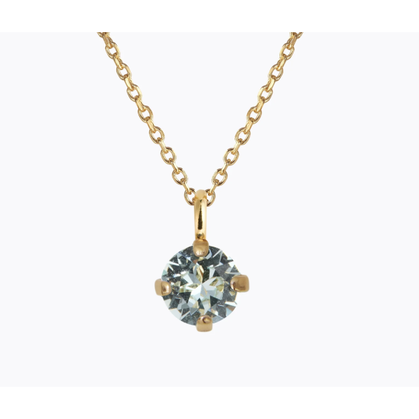 Natti Stud Necklace Gold - Light Azore