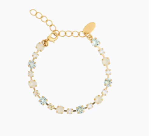Calanthe bracelet - Gold/Azore Combo 