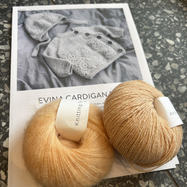 Evina Cardigan Baby - Strikkepakke - Image 4