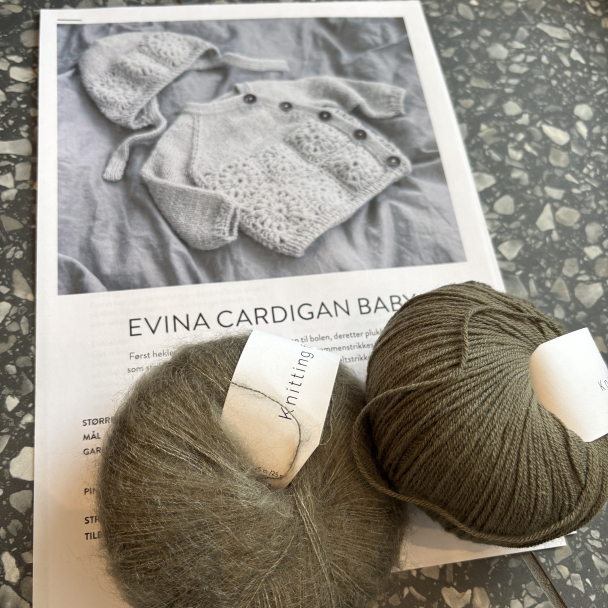 Evina Cardigan Baby - Strikkepakke - Image 5