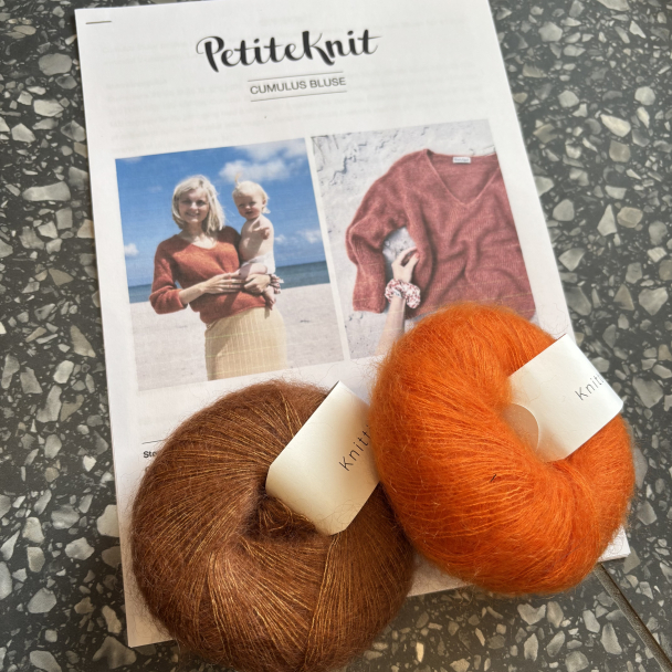 Cumulus Bluse - Strikkepakke - Image 7