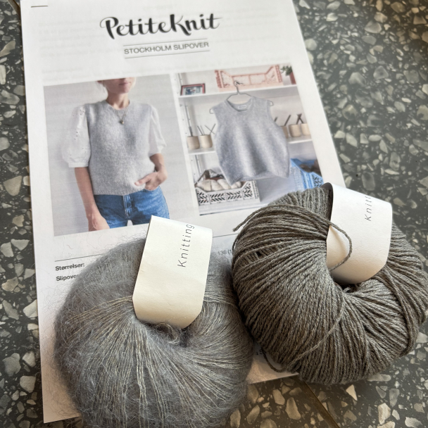 Stockholm Slipover - Strikkepakke - Image 4