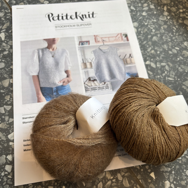Stockholm Slipover - Strikkepakke - Image 5