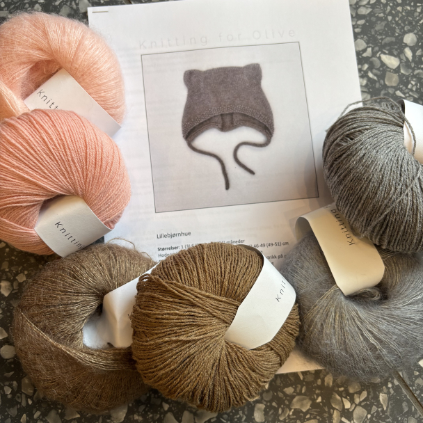 Lillebjørnhue - Strikkepakke - Image 8
