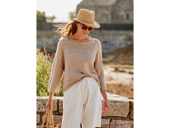 199-08 Enkel genser uten s&oslash;mmer