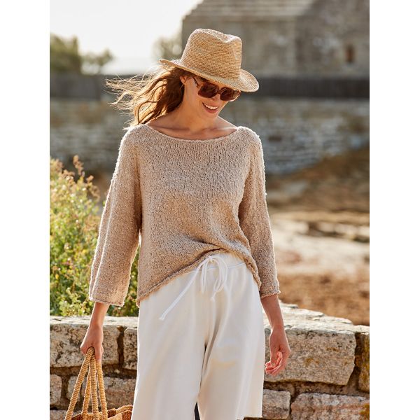 199-08 Enkel genser uten s&oslash;mmer