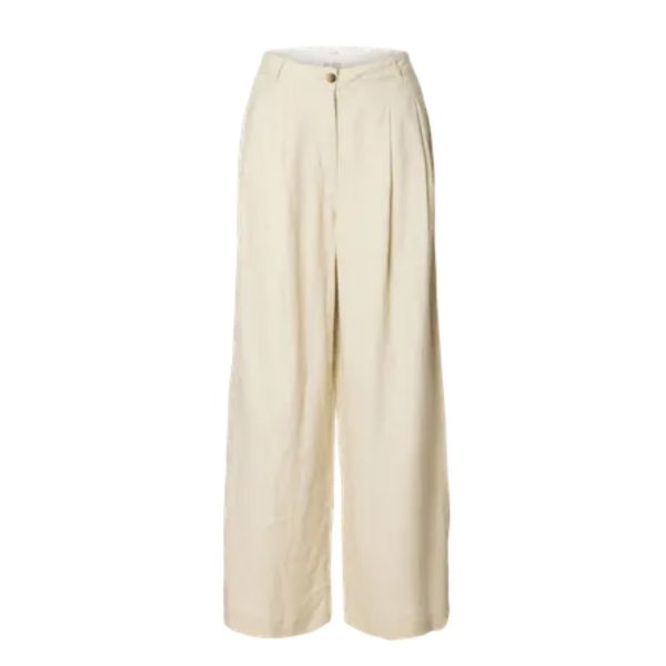 Extra Wide Magna Linen Pant - Oatmeal 