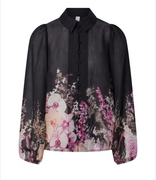 Romantica Shirt - Black/Romantica 