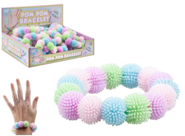 Pom Pom armbånd