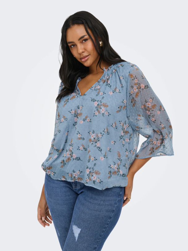 CARSIGRID L/S V-NECK TOP AOP - Image 6