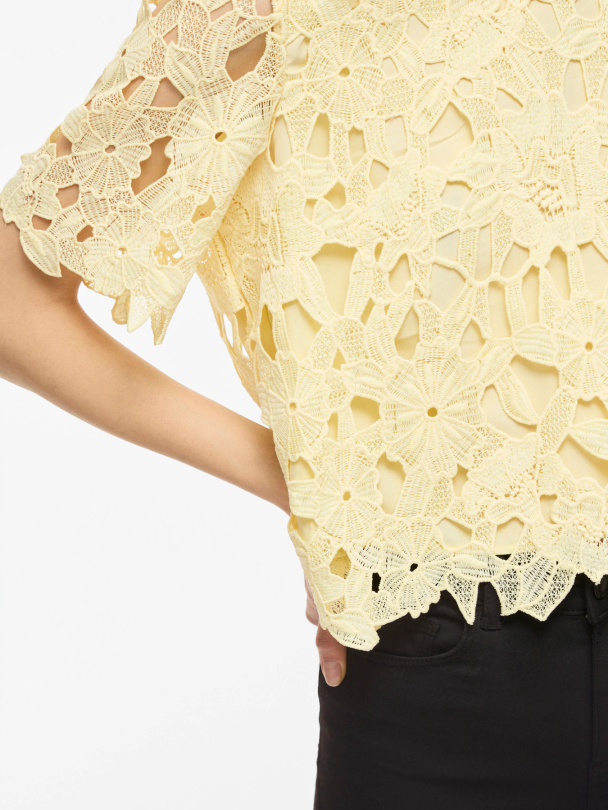 VISIENNA 2/4 LACE TOP/DC - Image 5