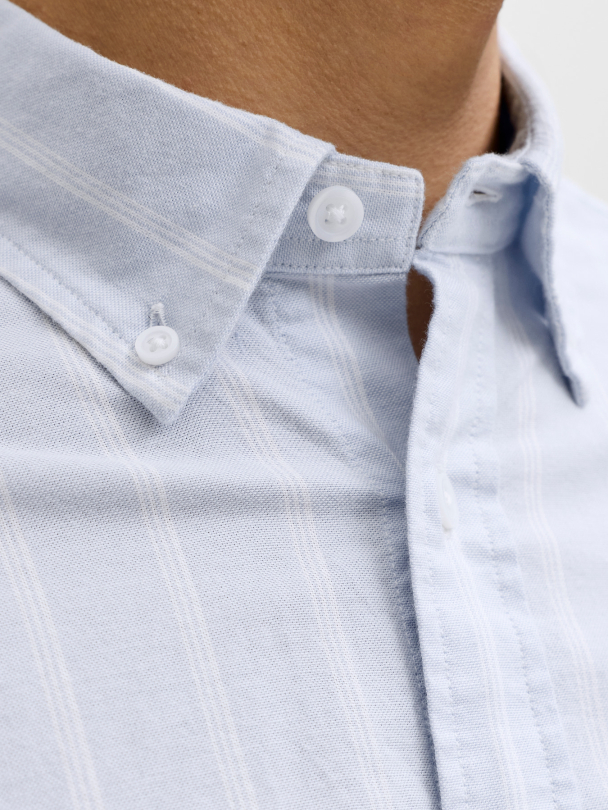 JJEHARVEY OXFORD L/S SHIRT NOOS - Image 4