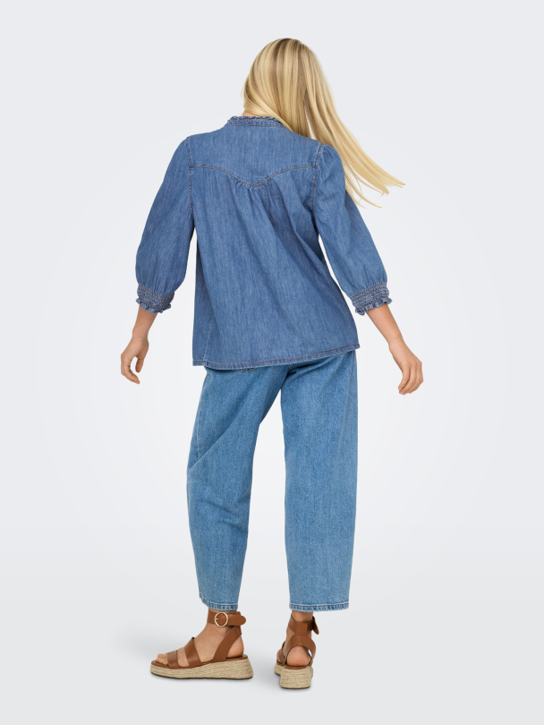 ONLRAYA 3/4 SHIRT DNM AKM NOOS - Image 2