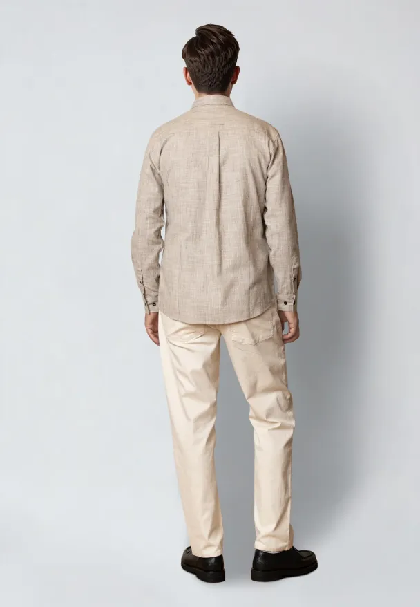 London caden pants, ecru - Image 2