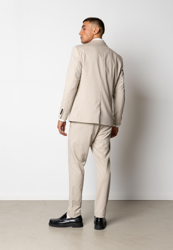 Brendon Jersey Pants regular, ecru - Image 3