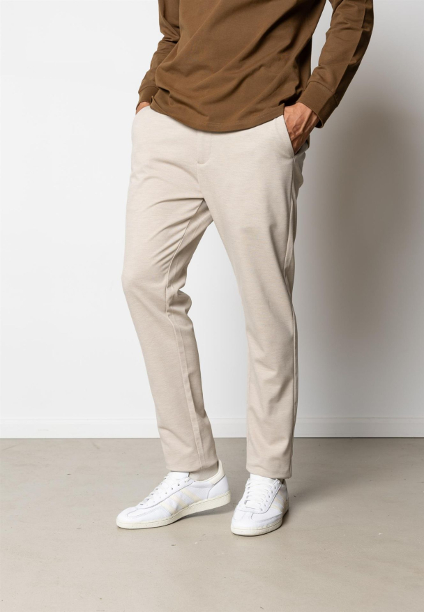 Brendon Jersey Pants regular, ecru - Image 5