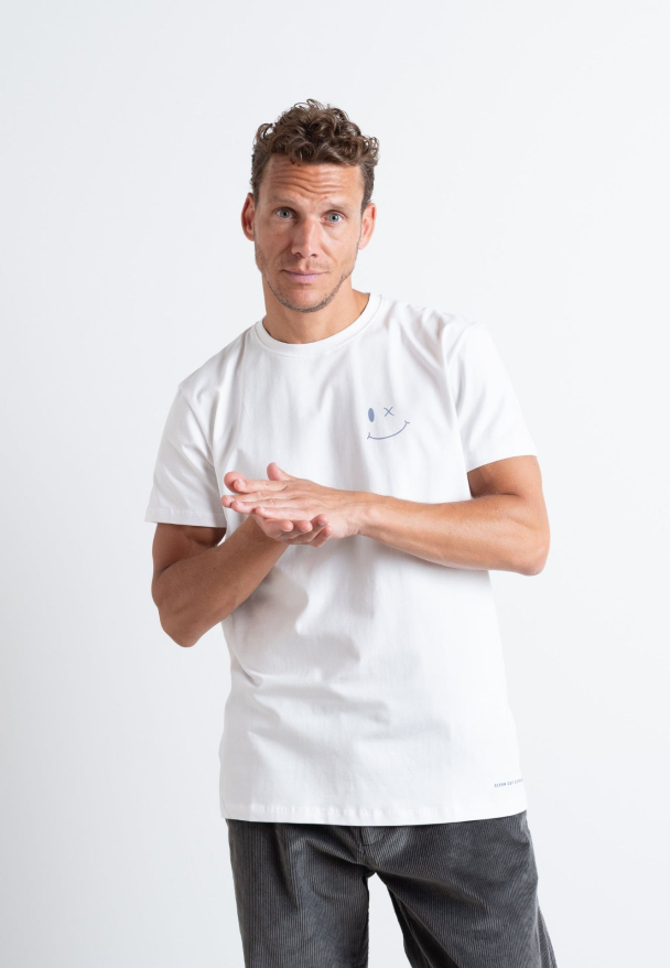 Patrick organic tee, hvit - Image 1